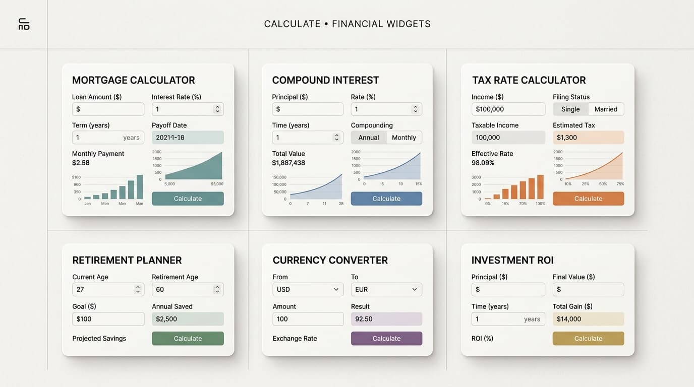 DailyCalc.in case study visual mockup